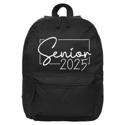 Senior 2025 Class Of 2025 Graduation 16 in Basic Backpack