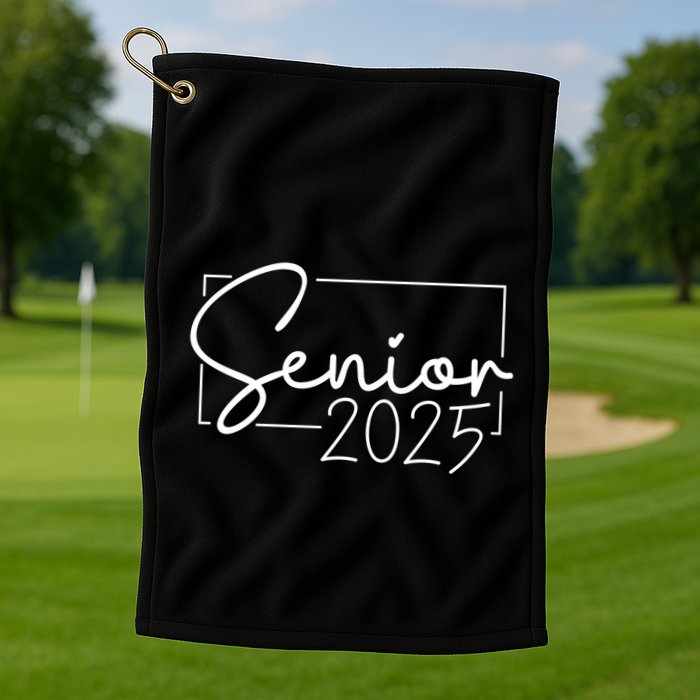 Senior 2025 Class Of 2025 Graduation Golf Towel