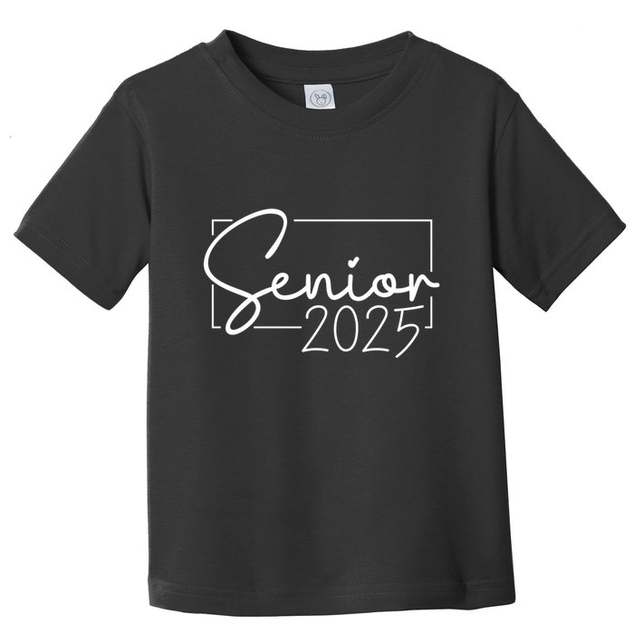Senior 2025 Class Of 2025 Graduation Toddler T-Shirt