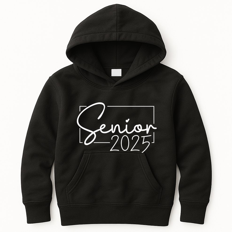 Senior 2025 Class Of 2025 Graduation Kids Hoodie