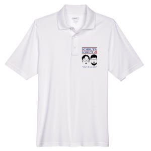 Schrute 24 DonT Be An Idiot Men's Origin Performance Pique Polo