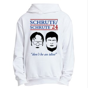 Schrute 24 DonT Be An Idiot Urban Pullover Hoodie