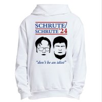 Schrute 24 DonT Be An Idiot Urban Pullover Hoodie