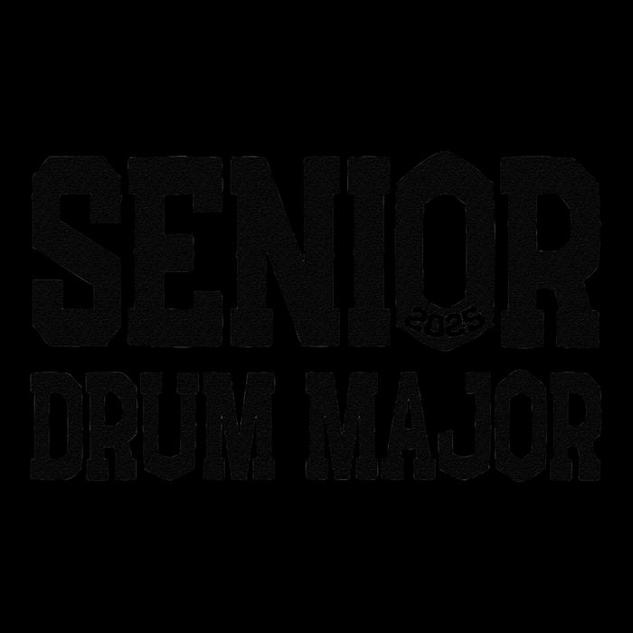Senior 2025 Drum Major 2025 Class Of 2025 Wool Snapback Cap