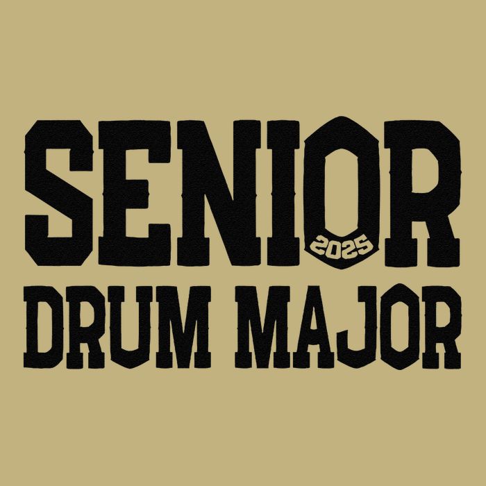 Senior 2025 Drum Major 2025 Class Of 2025 Long Sleeve Shirt