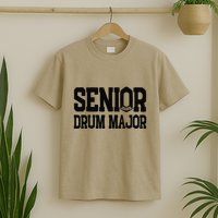 Senior 2025 Drum Major 2025 Class Of 2025 T-Shirt