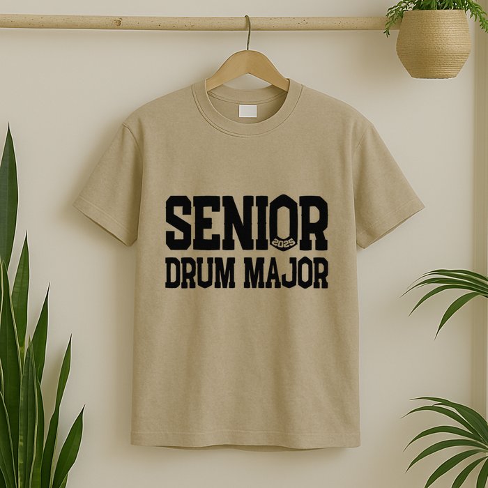 Senior 2025 Drum Major 2025 Class Of 2025 T-Shirt