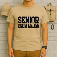 Senior 2025 Drum Major 2025 Class Of 2025 T-Shirt