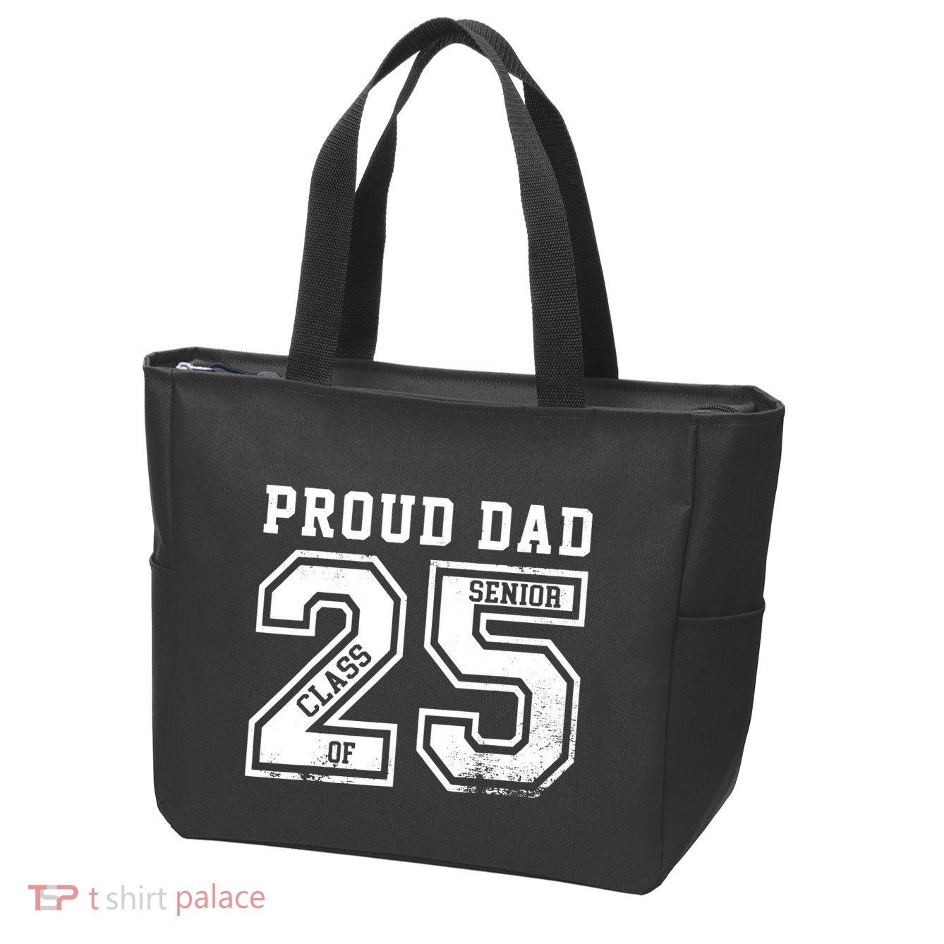 Senior 2025 Dad Class Of 2025 Father Zip Tote Bag