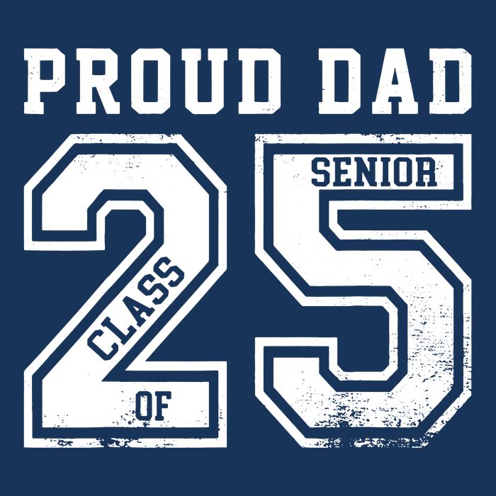Senior 2025 Dad Class Of 2025 Father Infant Baby Jersey Bodysuit