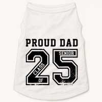 Senior 2025 Dad Class Of 2025 Father Doggie Tank
