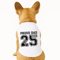 Senior 2025 Dad Class Of 2025 Father Doggie Tank