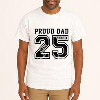 Senior 2025 Dad Class Of 2025 Father Tall T-Shirt