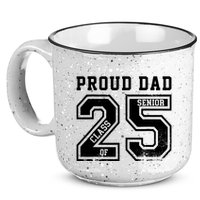 Senior 2025 Dad Class Of 2025 Father 15oz Campfire Ceramic Mug