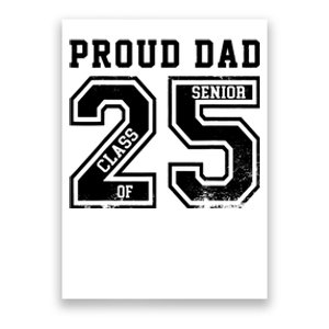 Senior 2025 Dad Class Of 2025 Father Poster