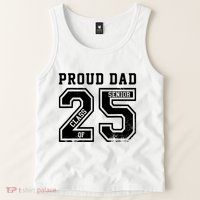 Senior 2025 Dad Class Of 2025 Father Tank Top