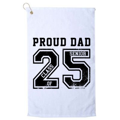 Senior 2025 Dad Class Of 2025 Father Golf Towel