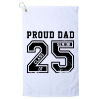 Senior 2025 Dad Class Of 2025 Father Golf Towel