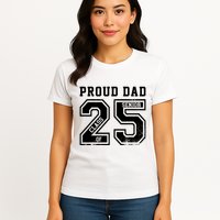 Senior 2025 Dad Class Of 2025 Father Womens T-Shirt