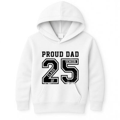 Senior 2025 Dad Class Of 2025 Father Kids Hoodie