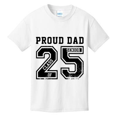 Senior 2025 Dad Class Of 2025 Father Kids T-Shirt