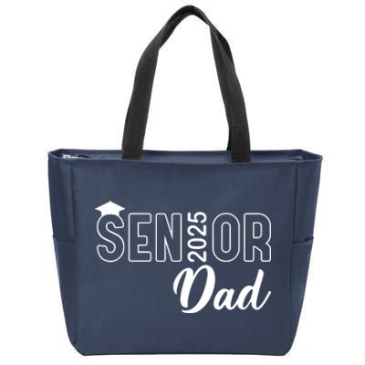 Senior 2025 Dad Class Of 2025 Father Zip Tote Bag