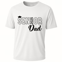 Senior 2025 Dad Class Of 2025 Father Cooling Performance Crew T-Shirt