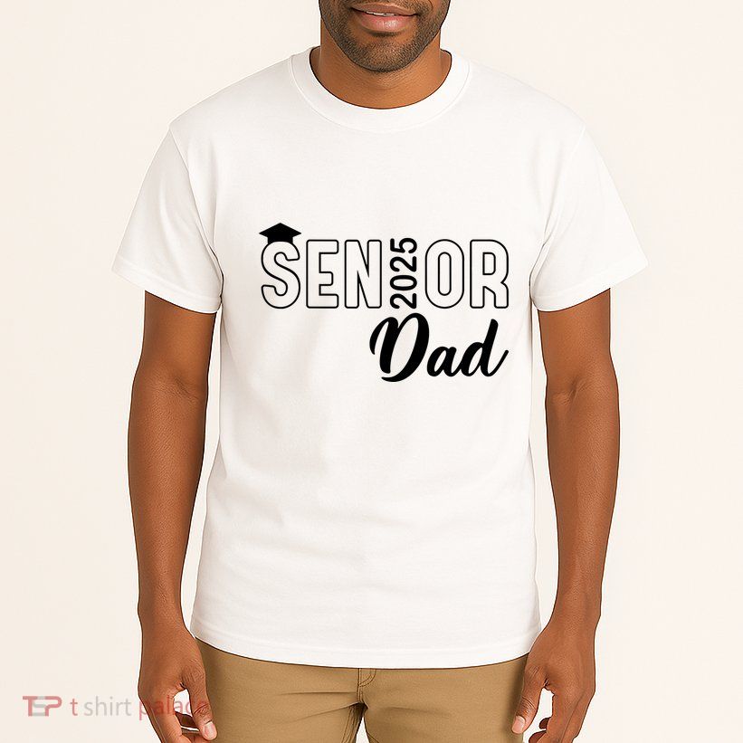 Senior 2025 Dad Class Of 2025 Father Tall T-Shirt
