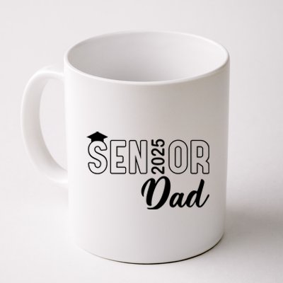 Senior 2025 Dad Class Of 2025 Father Coffee Mug