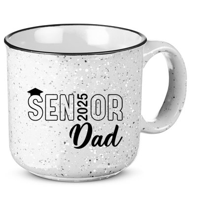 Senior 2025 Dad Class Of 2025 Father 15oz Campfire Ceramic Mug