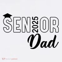 Senior 2025 Dad Class Of 2025 Father Flatbill Hat