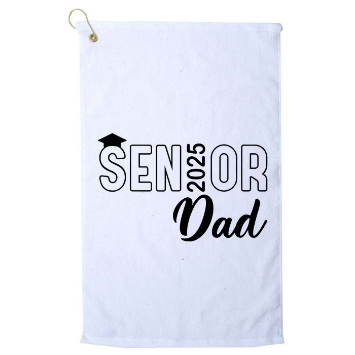 Senior 2025 Dad Class Of 2025 Father Golf Towel