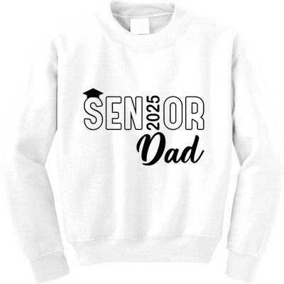 Senior 2025 Dad Class Of 2025 Father Kids Sweatshirt