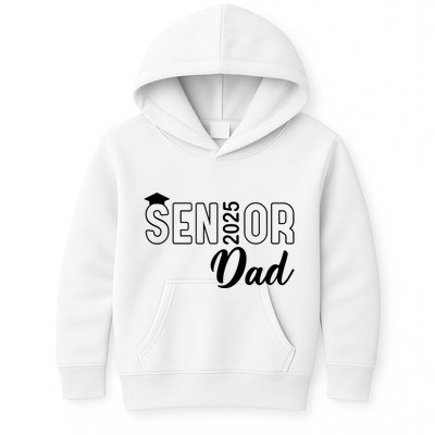 Senior 2025 Dad Class Of 2025 Father Kids Hoodie