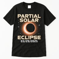 Solar 2025 Eclipse 3.29.25 Partial Solar Eclipse March 2025 Tall T-Shirt