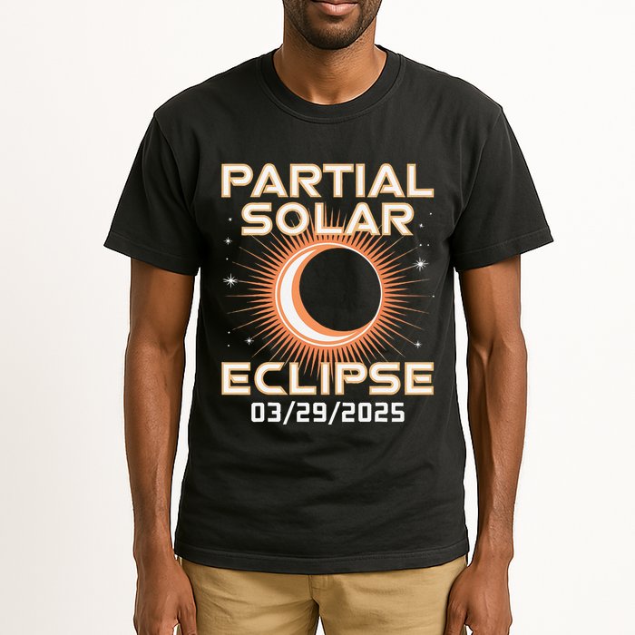 Solar 2025 Eclipse 3.29.25 Partial Solar Eclipse March 2025 Tall T-Shirt