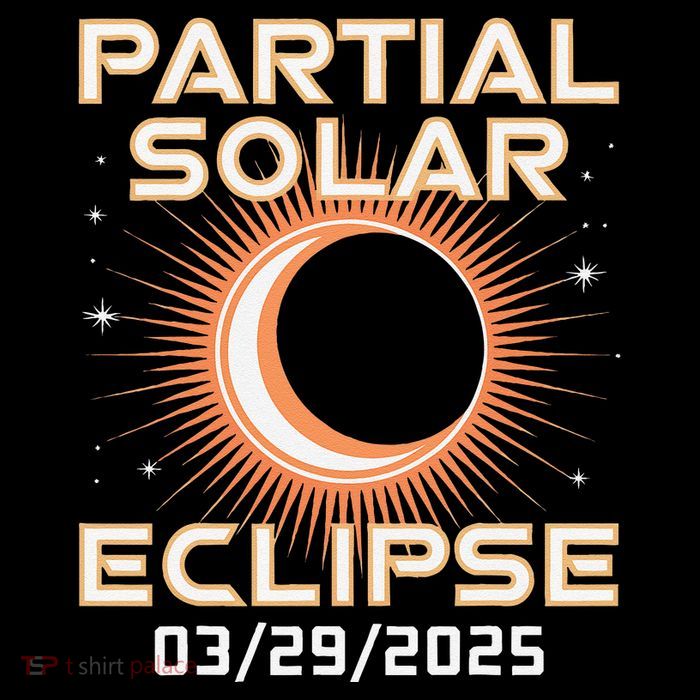 Solar 2025 Eclipse 3.29.25 Partial Solar Eclipse March 2025 Impact Tech Backpack