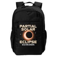 Solar 2025 Eclipse 3.29.25 Partial Solar Eclipse March 2025 Daily Commute Backpack