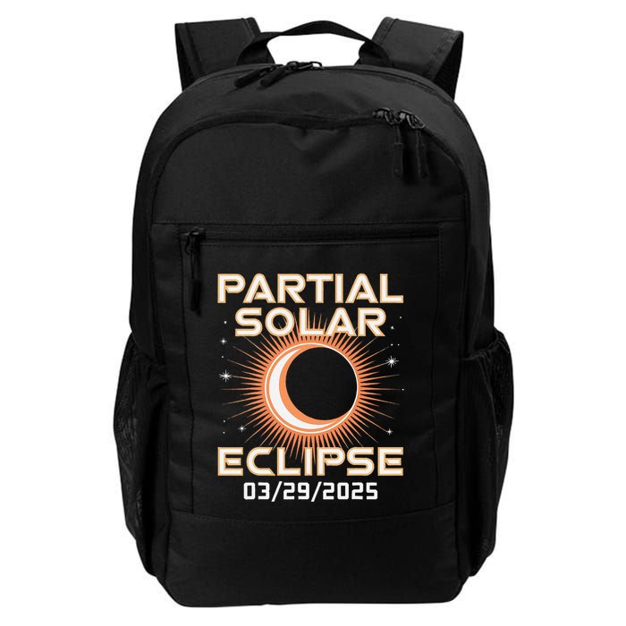Solar 2025 Eclipse 3.29.25 Partial Solar Eclipse March 2025 Daily Commute Backpack