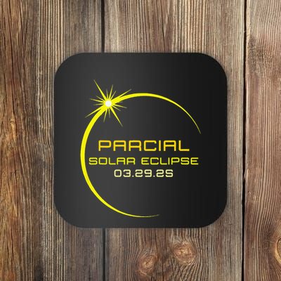 Solar 2025 Eclipse 3.29.25 Partial Solar Eclipse March 2025 Coaster