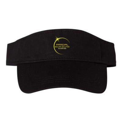 Solar 2025 Eclipse 3.29.25 Partial Solar Eclipse March 2025 Valucap Bio-Washed Visor