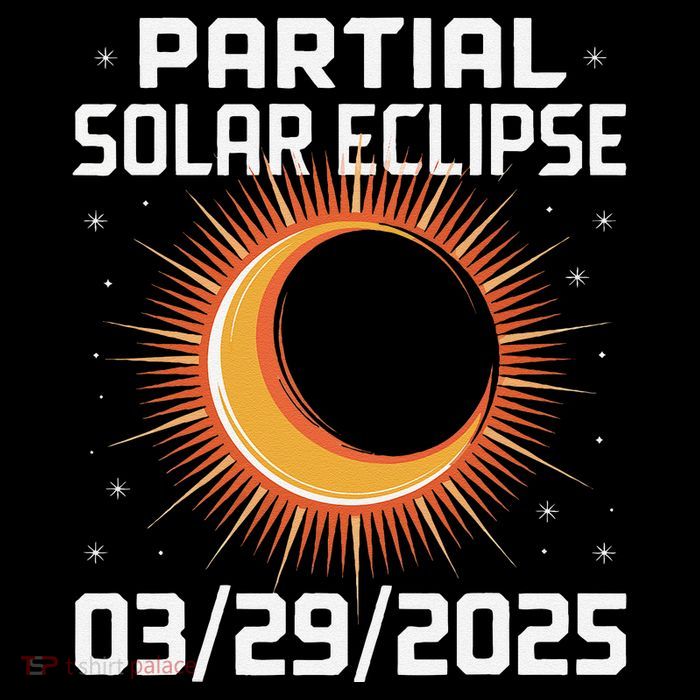Solar 2025 Eclipse 3.29.25 Partial Solar Eclipse March 2025 Daily Commute Backpack
