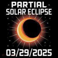 Solar 2025 Eclipse 3.29.25 Partial Solar Eclipse March 2025 Tote Bag