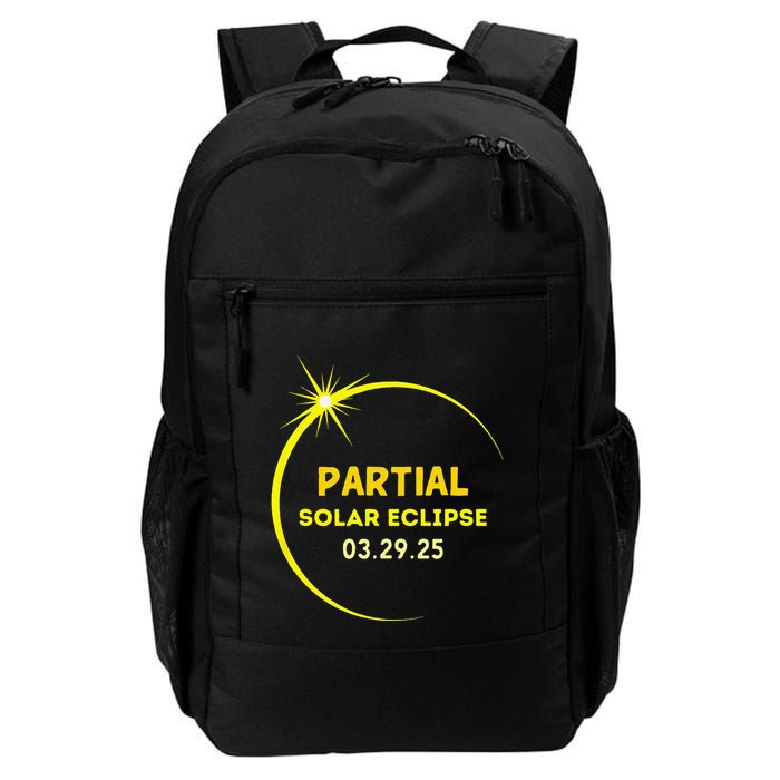 Solar 2025 Eclipse 3.29.25 Partial Solar Eclipse March 2025 Daily Commute Backpack