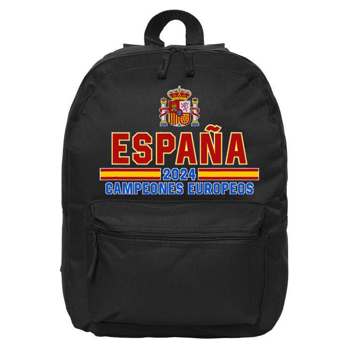 Spain 2024 European Champions 16 in Basic Backpack