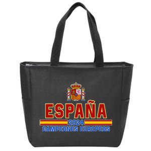 Spain 2024 European Champions Zip Tote Bag