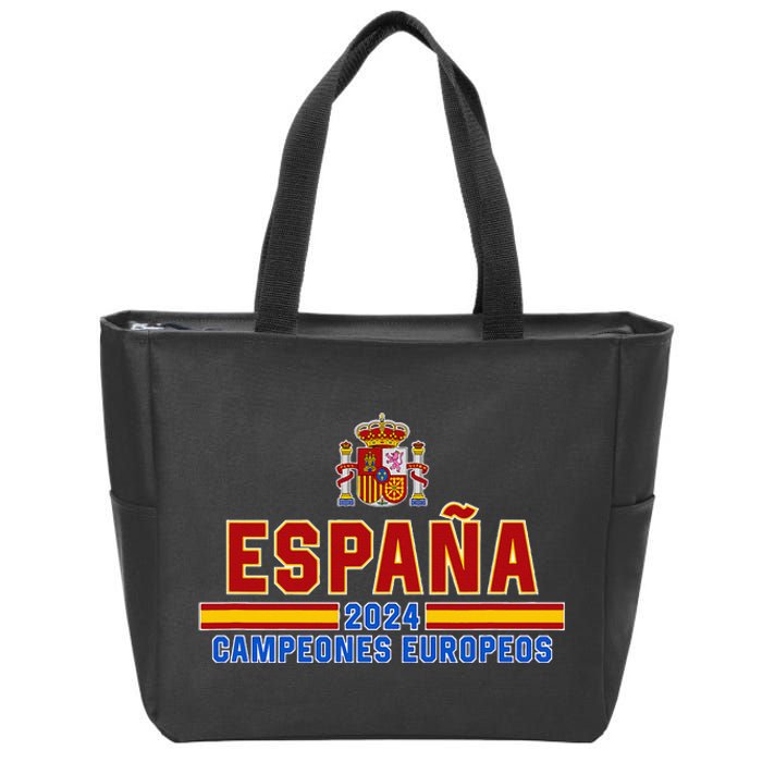 Spain 2024 European Champions Zip Tote Bag