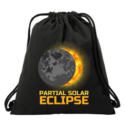Solar 2025 Eclipse 3 29 25 Partial Solar Eclipse March 2025 Funny Gift Drawstring Bag