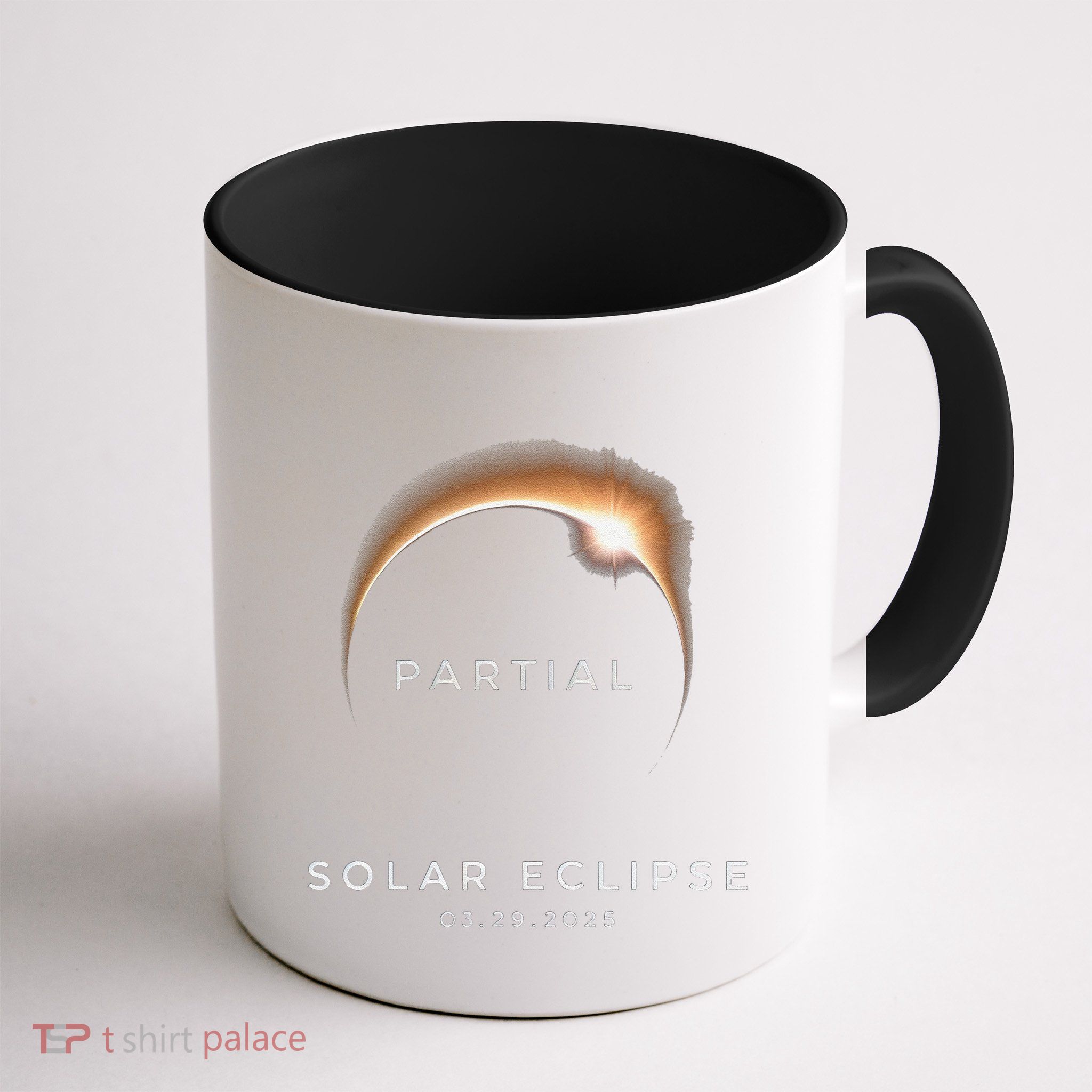 Solar 2025 Eclipse 3.29.25 Partial Solar Eclipse March 2025 Coffee Mug