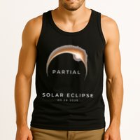 Solar 2025 Eclipse 3.29.25 Partial Solar Eclipse March 2025 Tank Top